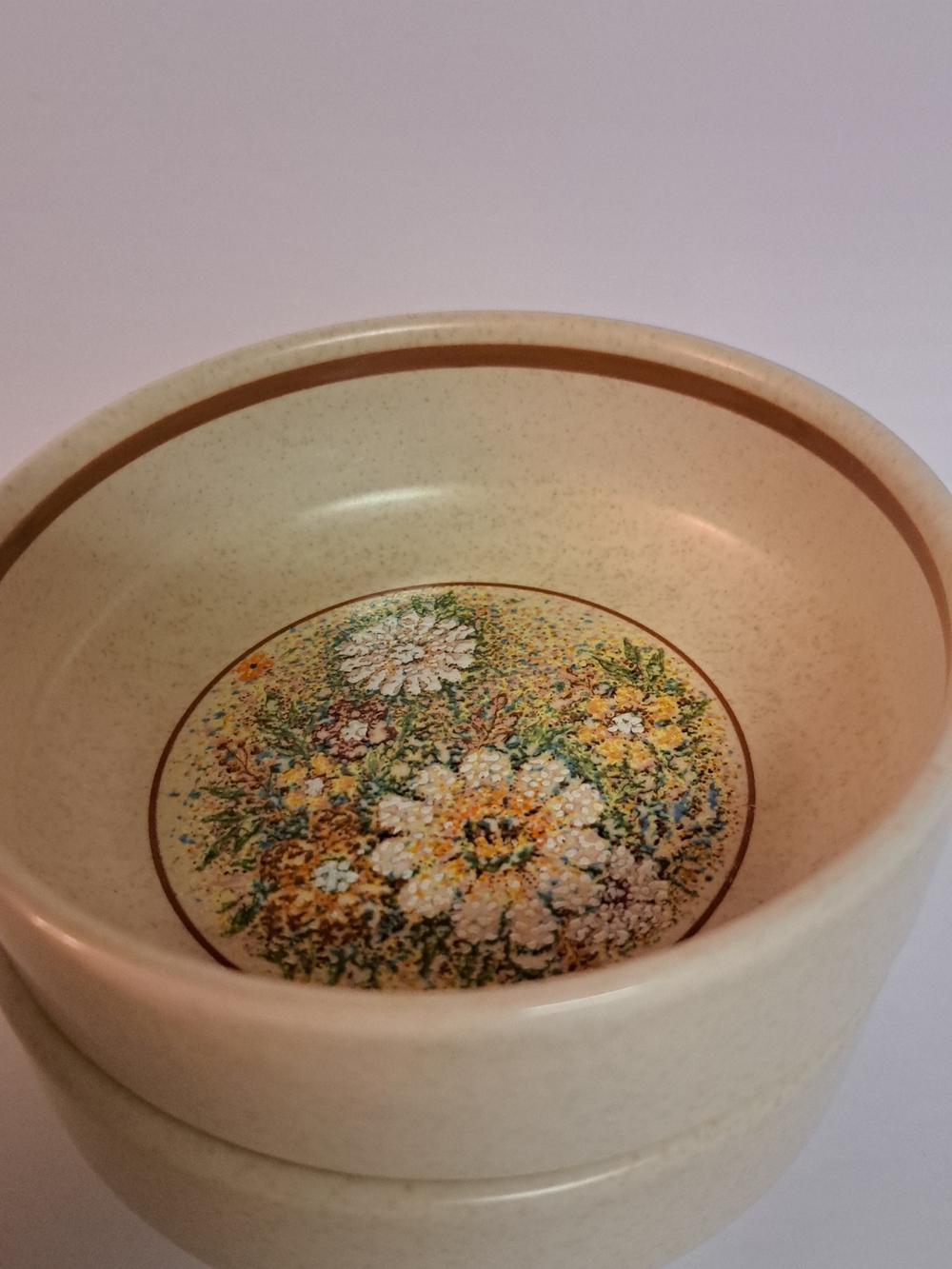 Lenox Temper-ware Magic Garden Cereal Bowls 6 1/8" Lot Of 4 Vintage